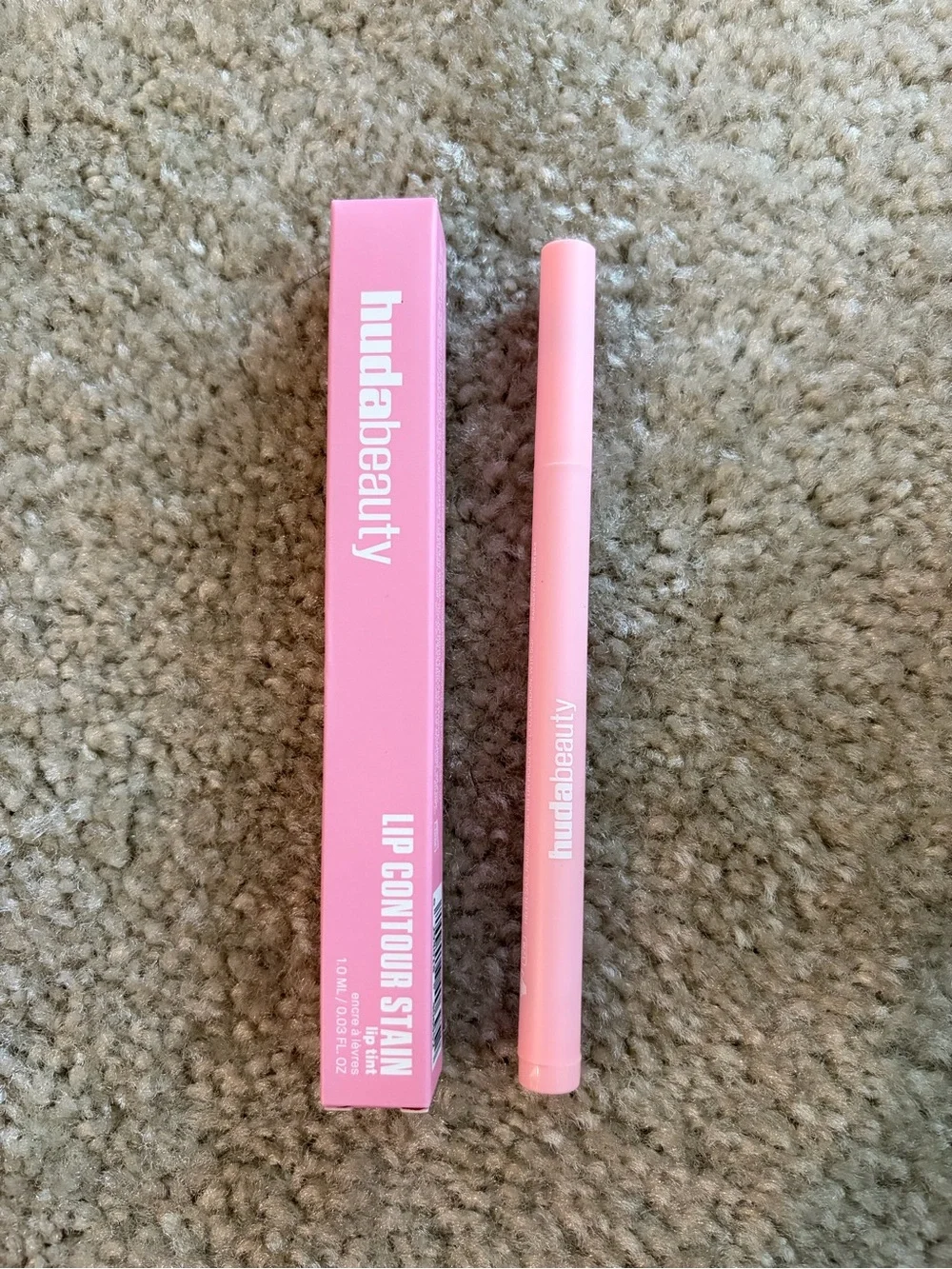 Huda Beauty Lip Contour Stain - Baby Pink NWT